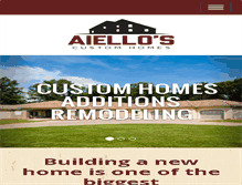 Tablet Screenshot of aielloscustom.com